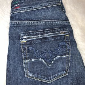 Dark Blue Diesel Jeans